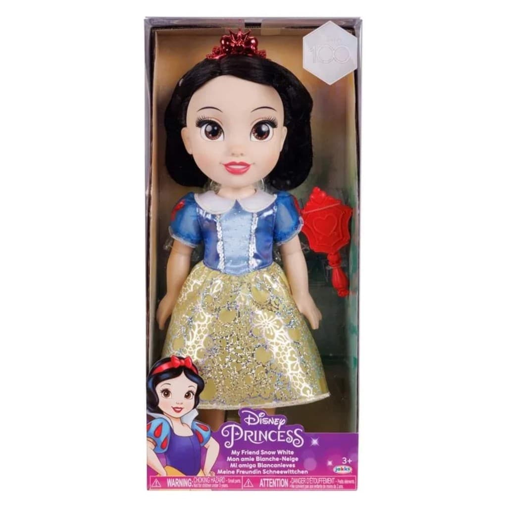 Boneca Branca De Neve 38cm Articulada Brinquedo Infantil Educativo Princesas Disney Multikids BR1917