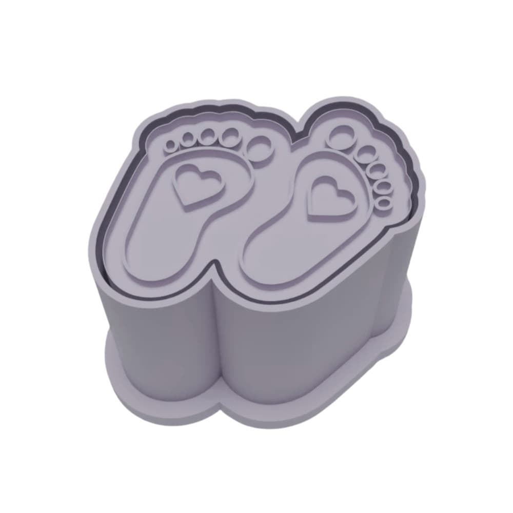 Ejetor Modelador Para Doces PÉ NENEM Brigadeiros Docinhos Massa Biscuit Biscoito Resistente Massinha Modelar Pasta Ameri