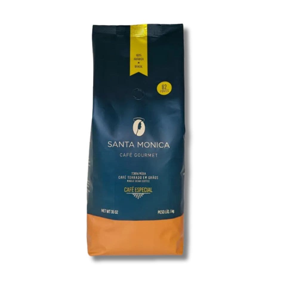 1Kg Café Santa Monica em Grãos Especial  82 pontos 