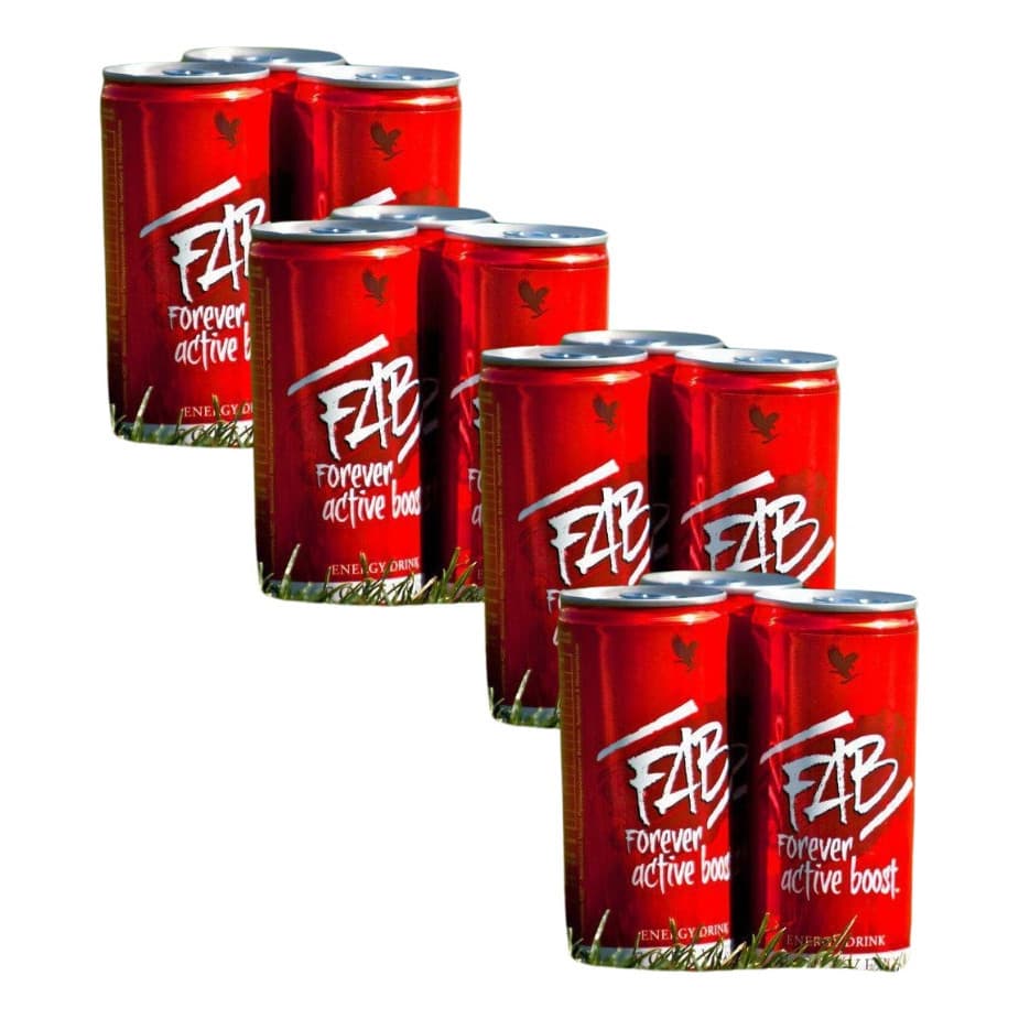 Energético Fab Energy Drink Forever Active Boost 12 Latas Active BOOST