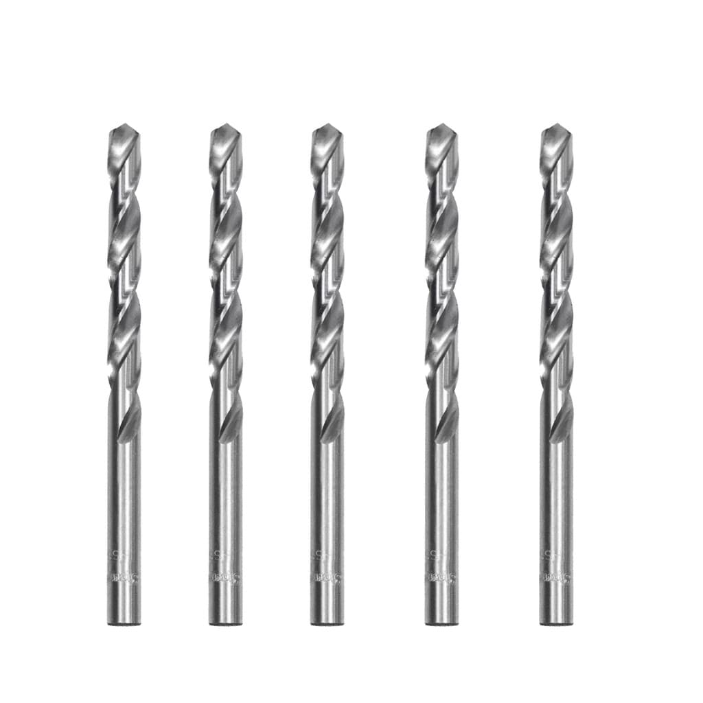 KIT 05 BROCA ACO RAPIDO 6,0 MM PARA METAL MTX