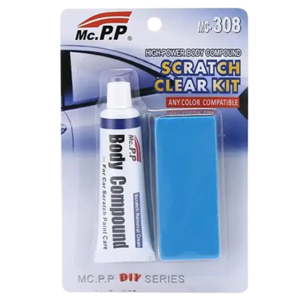 Kit tira Riscos e Arranhões Original Reparo Retoque Pintura Carro e Moto Anti-riscos Automotivo Profissional