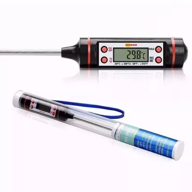 Termômetro Espeto Digital para culinária, queijo, artesanal