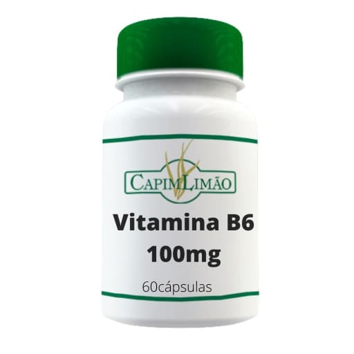 Vitamina B6 100mg 60cápsulas