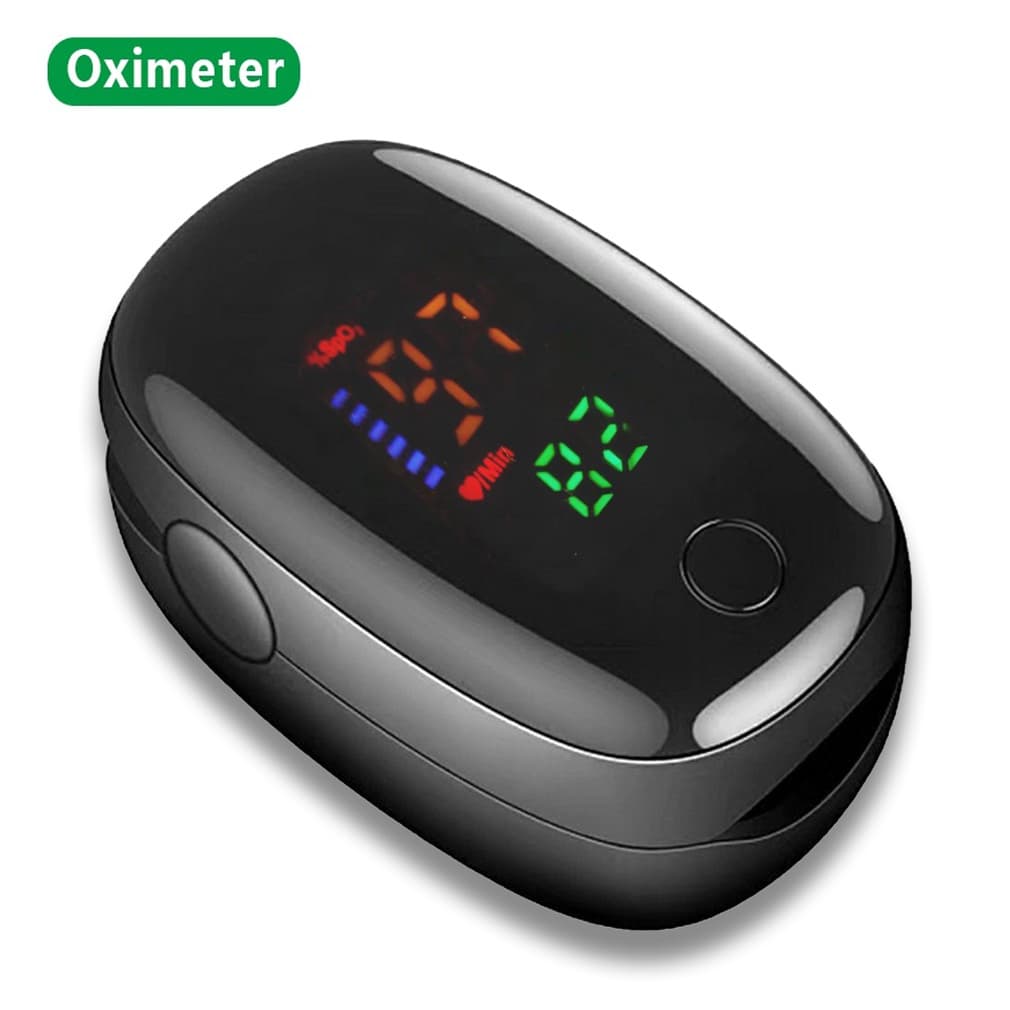 2023 Oxímetro De Dedo Digital Oled Pulso Mostrador De