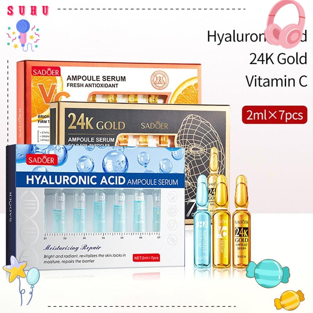 SUHU Ampola Soro De Vitamina C Ácido Hialurônico Hidratante Vc Para Pele