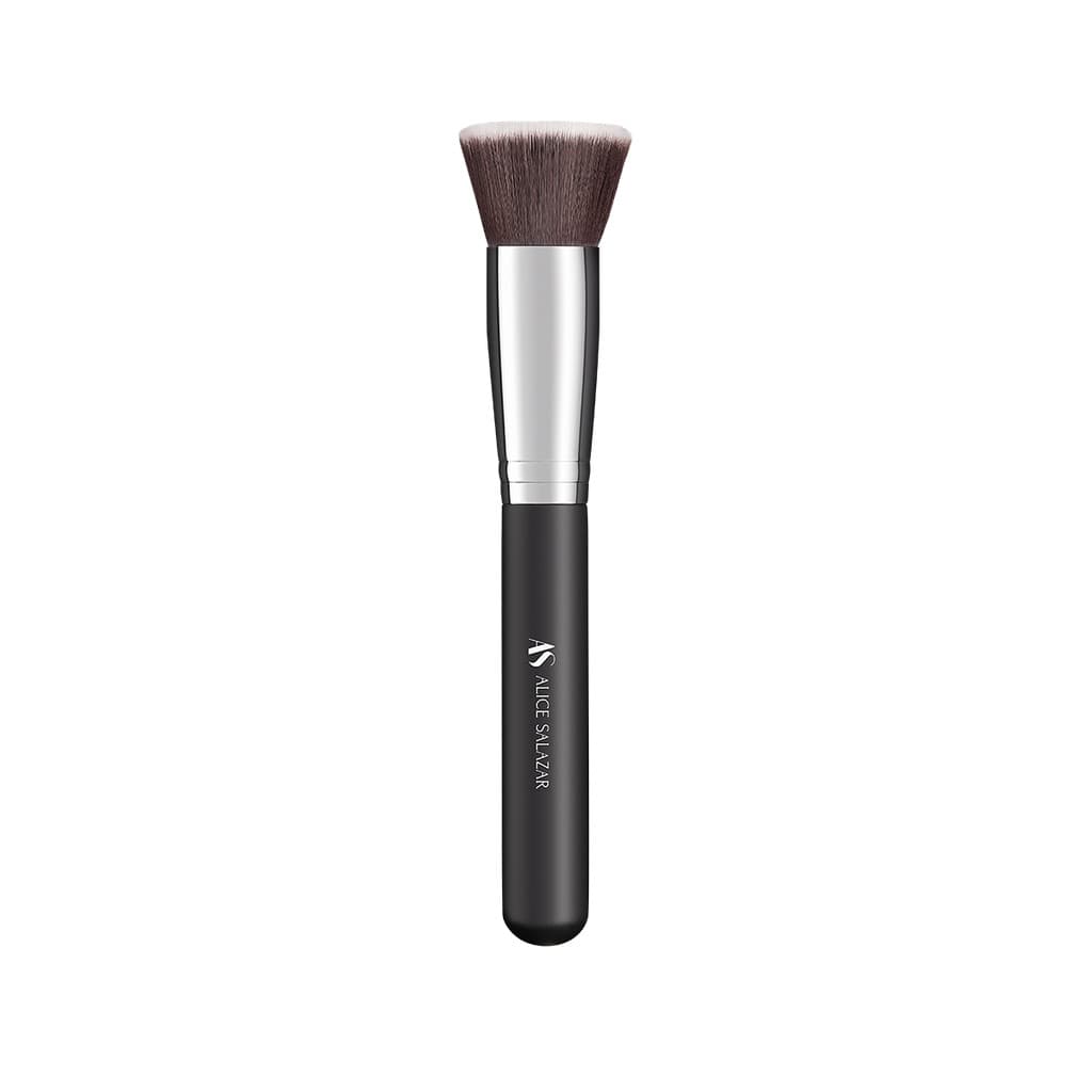 Pincel AS 14 Alice Salazar para Base Kabuki para Aplicação de Bases Líquidas e Cremosas