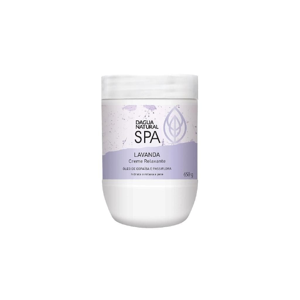 Creme Relaxante e Hidratante SPA Lavanda Dagua Natural 650G