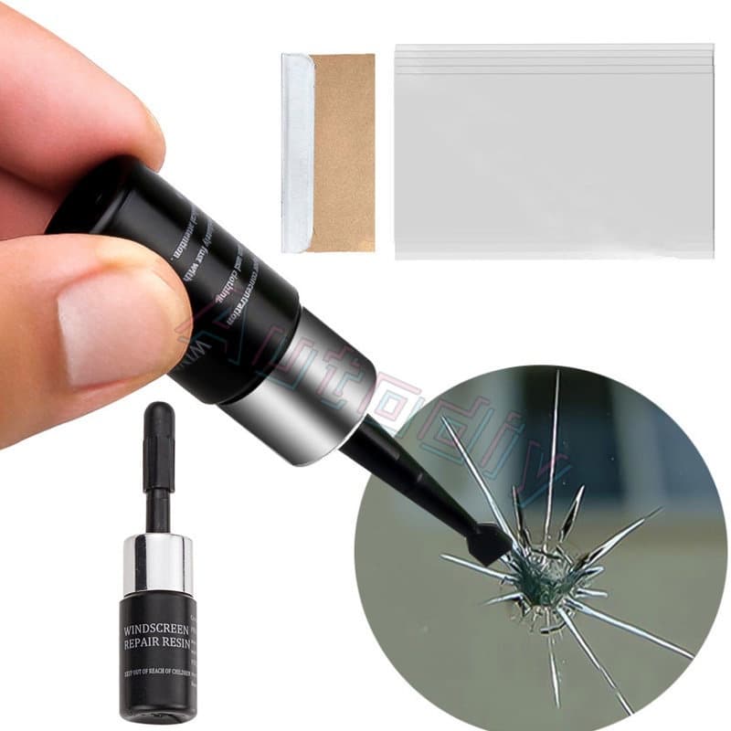 1pc kit de reparação pára-brisa ferramenta vidro para carros resina cola rachaduras nano ferramenta conjuntos