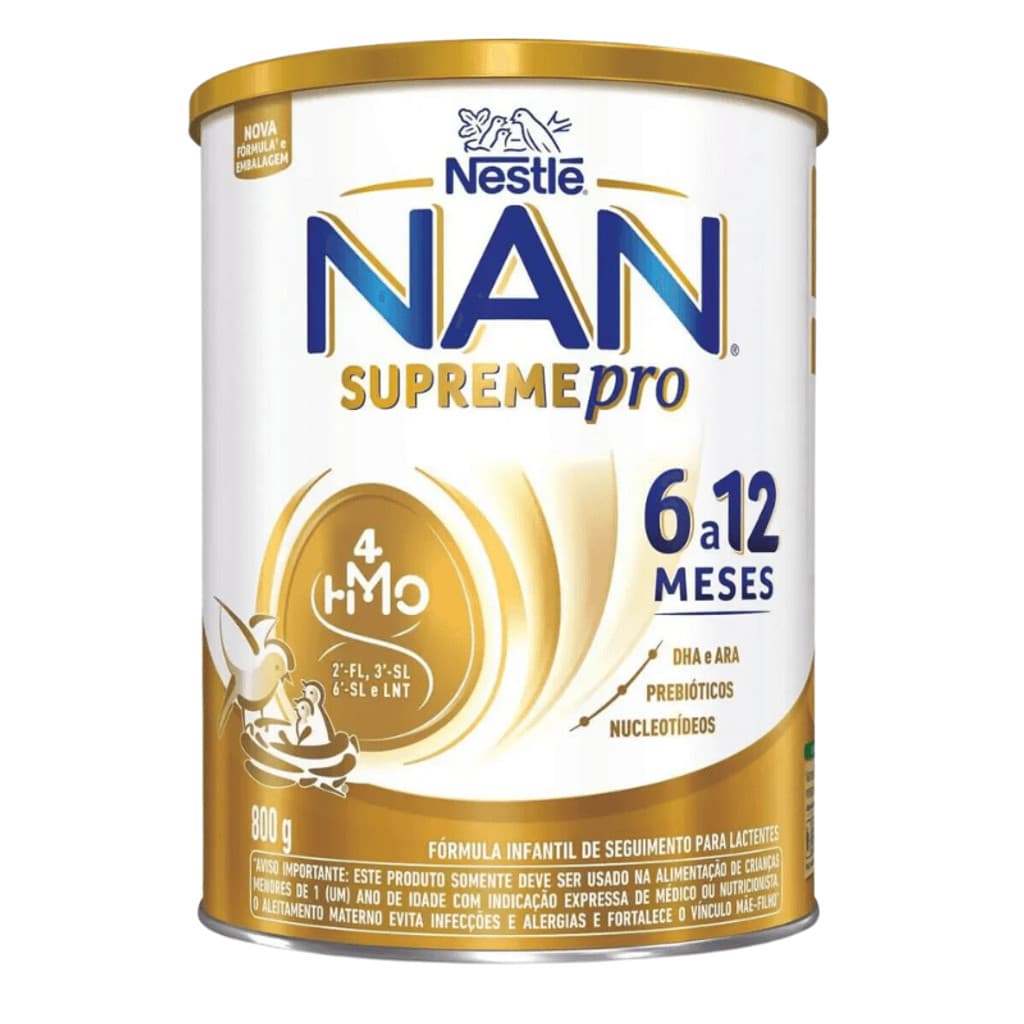 Fórmula Infantil NAN Supreme 2 HMO 800g