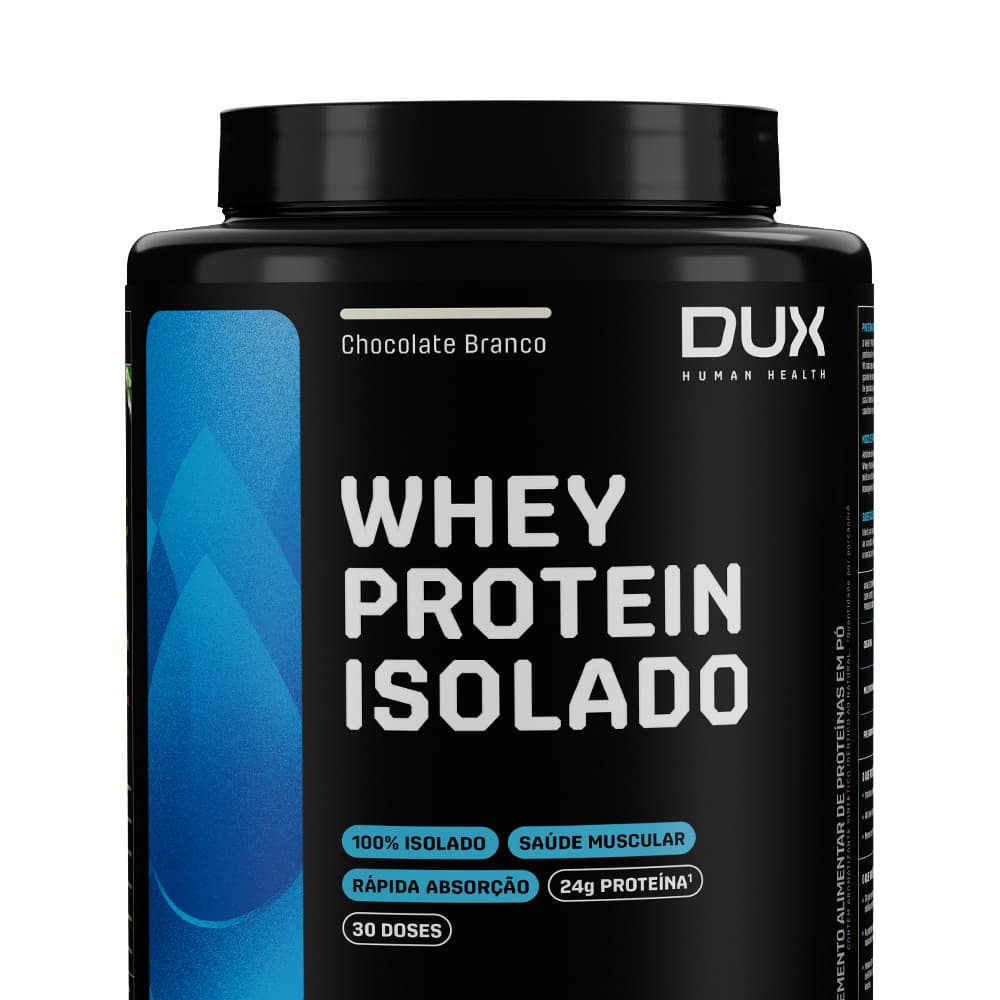 Whey Protein Isolado Dux (900g) Chocolate Branco