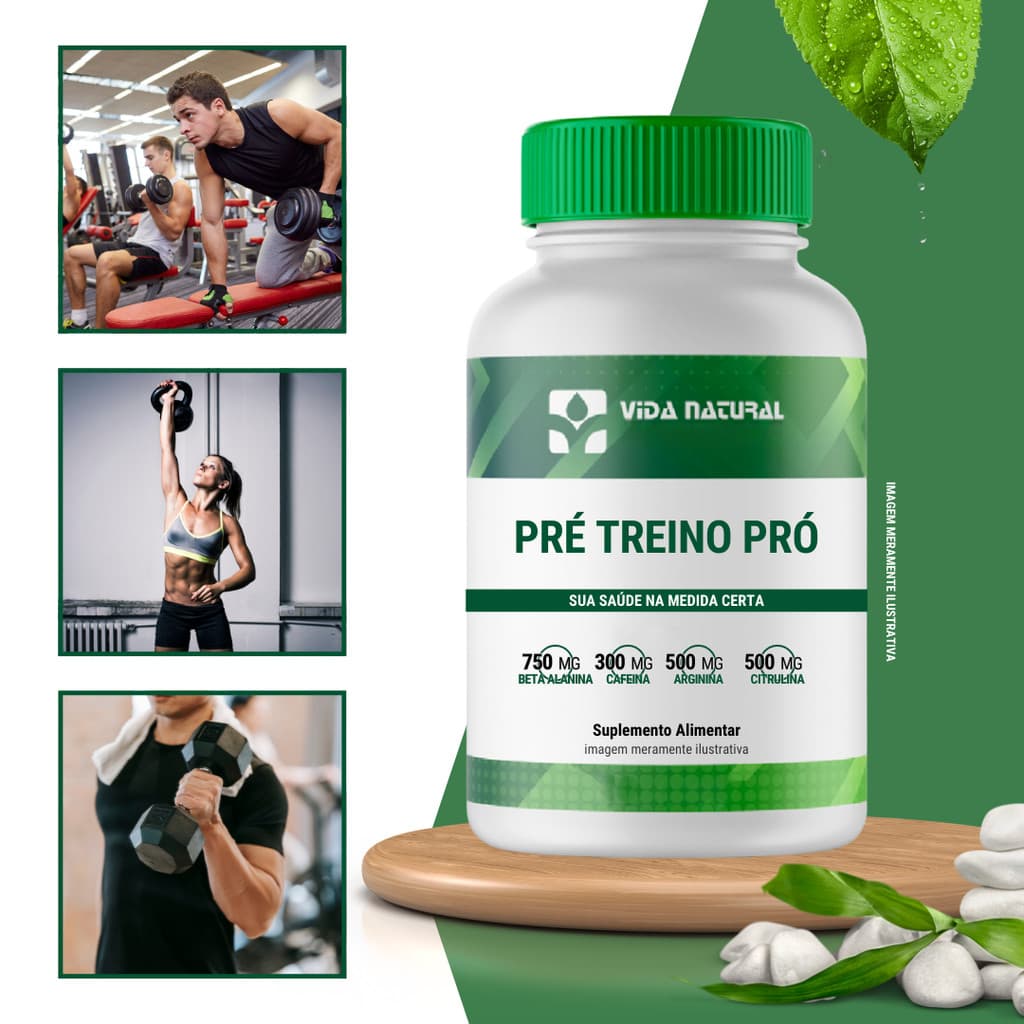 Pré Treino Pró 120 Cápsulas