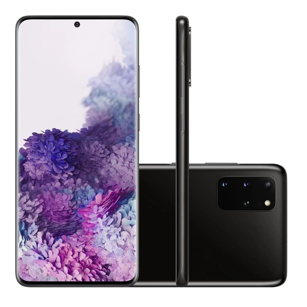 Usado: Samsung S20 Plus 128 GB Preto - Excelente