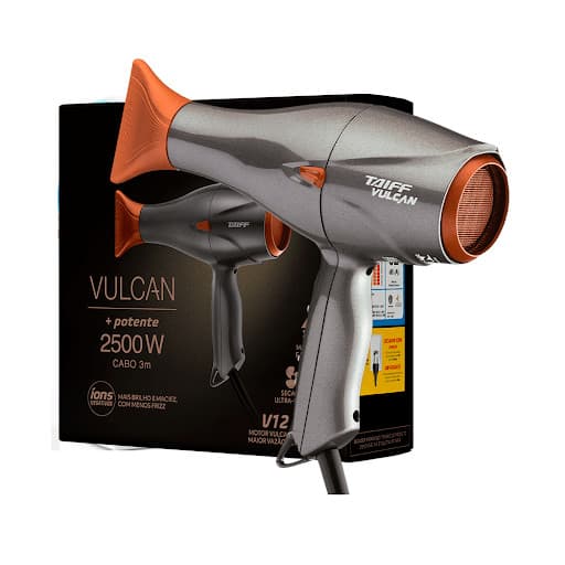 Secador De Cabelos Taiff Vulcan Profissional 2500W - 220V