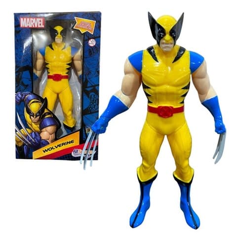 Boneco Wolverine 22cm Articulado Brinquedo Marvel Vingadores Brinquedos Lançamento Original Licenciado