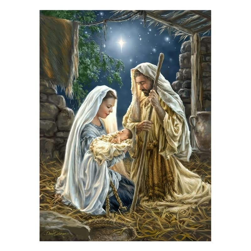 Kit De Pintura De Diamante Para Adultos E Crianças DIY 5D Artesanato Redondo Completo Arte Casa Decoração De Parede Pres