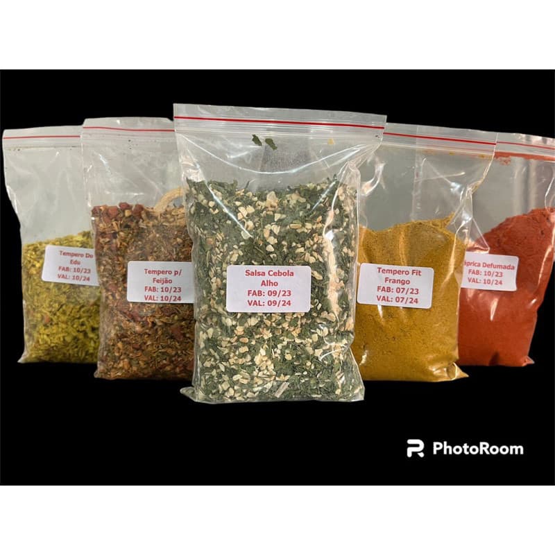 kit  21 Pacotes c/ 100g  Cada , Temperos Diversos na Descrição