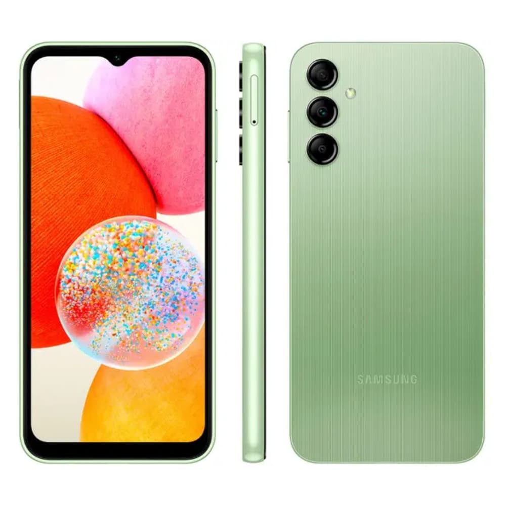 Usado: Samsung A14 128 GB Verde - Muito Bom