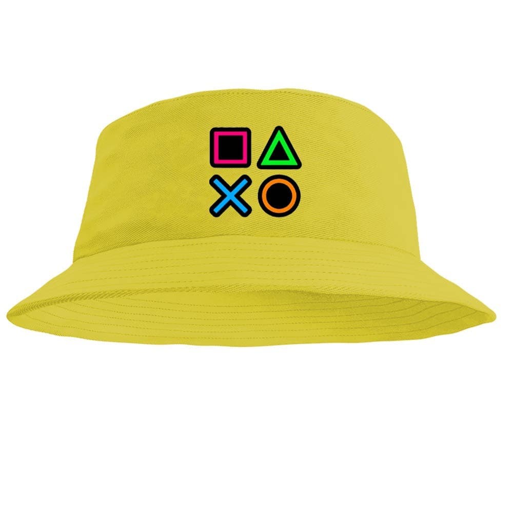 Chapéu Bucket Hat Unissex Estampado Video Game Controle - Lançamento Diversas Controle