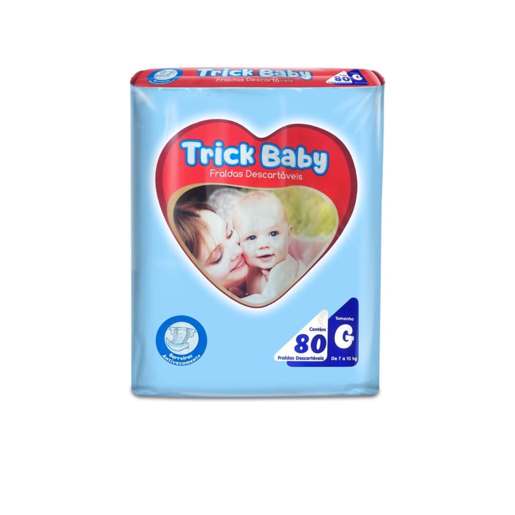 Fralda Descartável - Trick Baby Todos os tamanhos