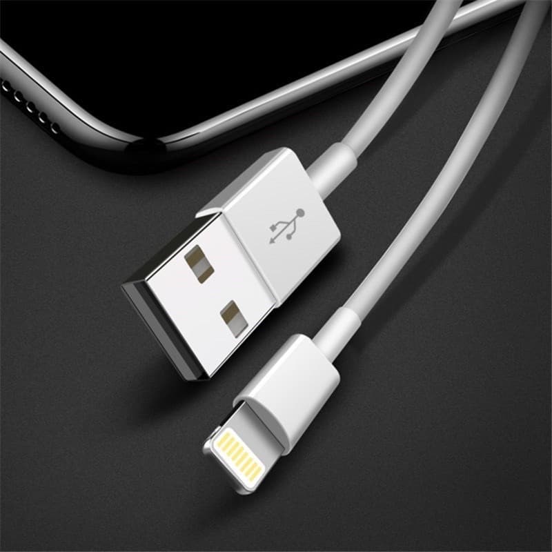 Cabo Carregador de Celular para iPhone USB de Carregamento Rápido 1m/2m 6,7,8,x,xs,xr,11,12,13 mini pro max plus