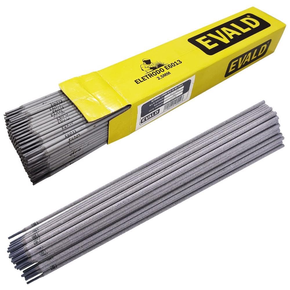 Eletrodo para Solda E6013 2,5 MM Caixa 5 KG EVALD