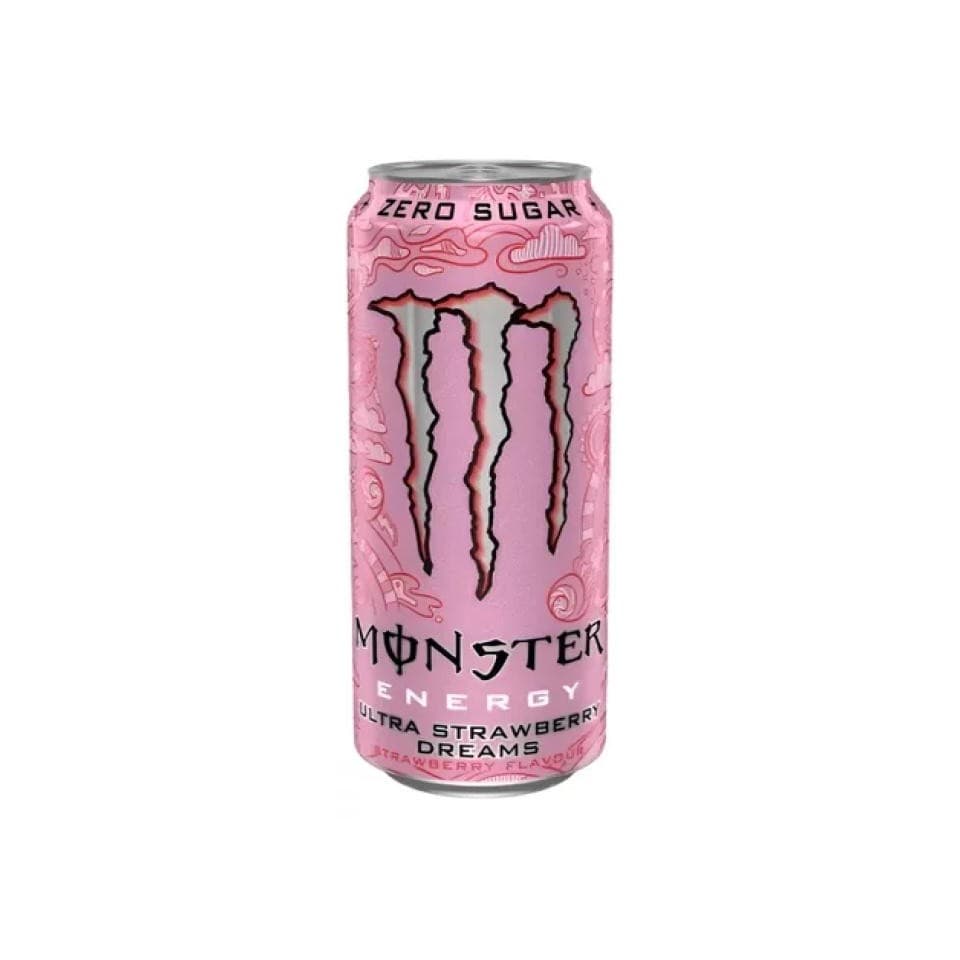 Bebida Monster Ultra Strawberry Dreams 500ml - Importado