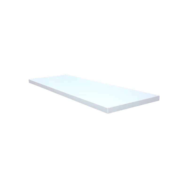 Prateleira em Madeira Branca de Parede 50x25 MDF com Suporte