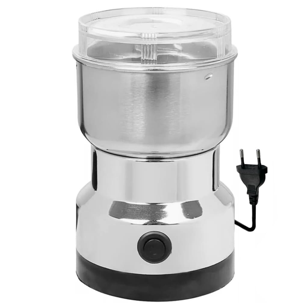 110 Volts Moedor de Café Eletrico em Inox, MIni Processador Triturador de Grãos para Fazer Café em Pó