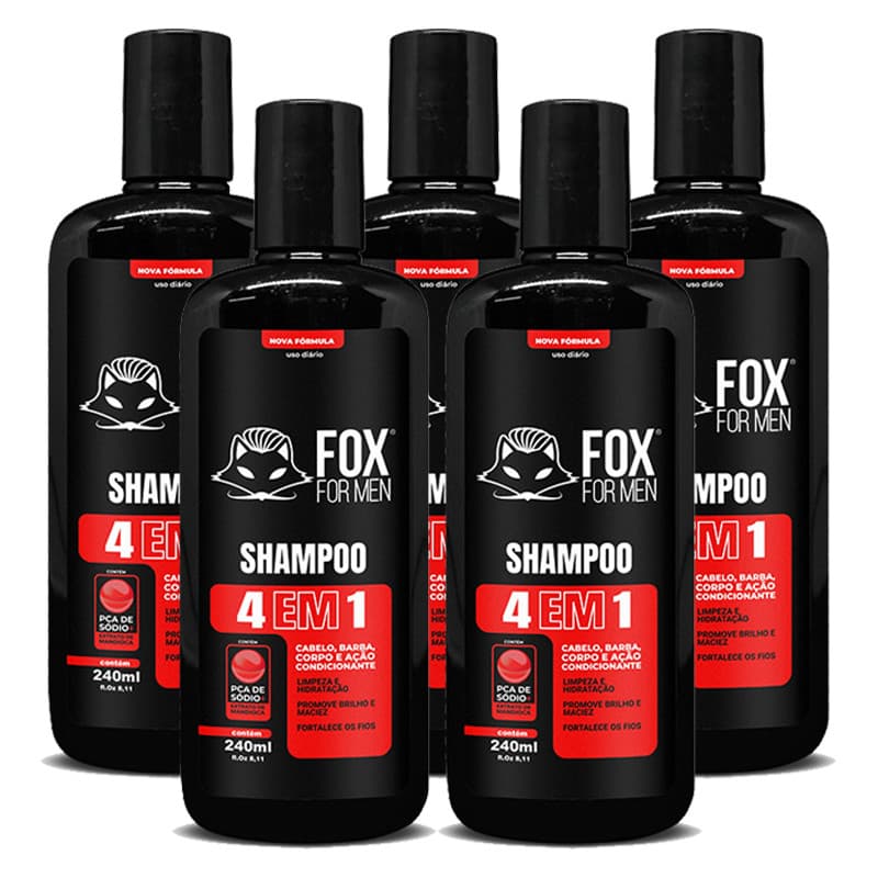 Shampoo 4x1 hidratante Xampu Shampu Champu Shampoo Xampoo