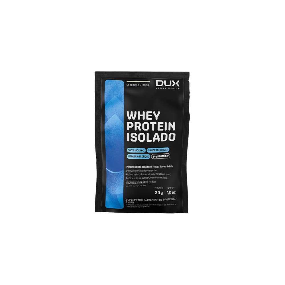 Whey Protein Isolado Dux (sachê) Chocolate Branco