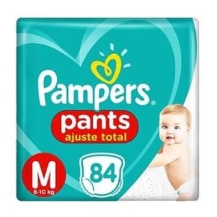 Fralda Pampers Pants Ajuste Total M 84un