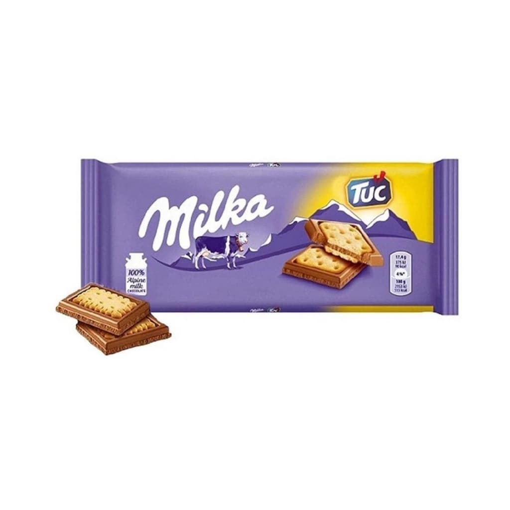 Milka Tuc Chocolate Importado 87g