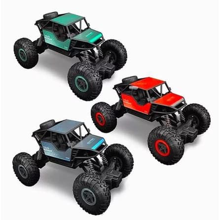 Brinquedo Carrinho Off Road Controle Remoto Metálico Recarregável -  metálico