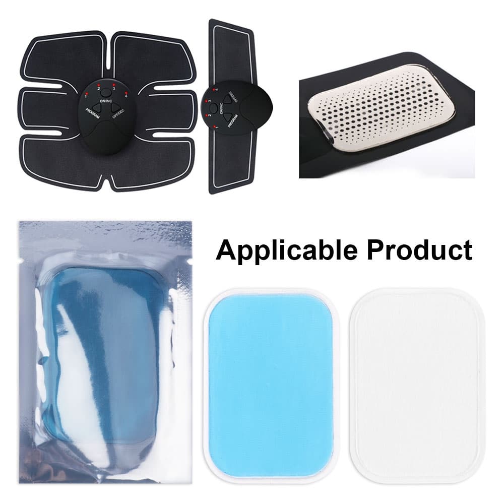 SALORIE 10/20/30pcs Trainer Gel Adesivos Para Abdômen Massageador Muscular Almofadas De Adesivo De Substituição
