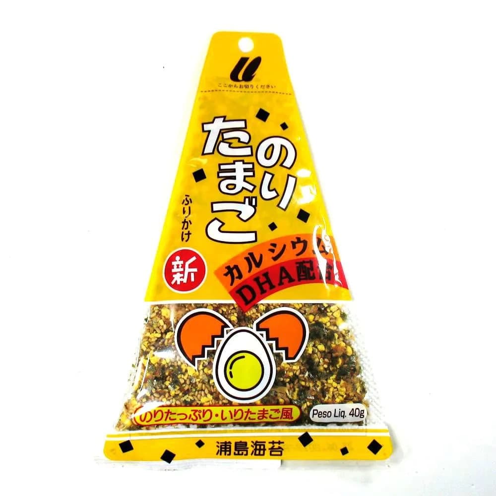Tempero Furikake Arroz Japonês Triângulo Nori Tamago Tempero Japonês 30g