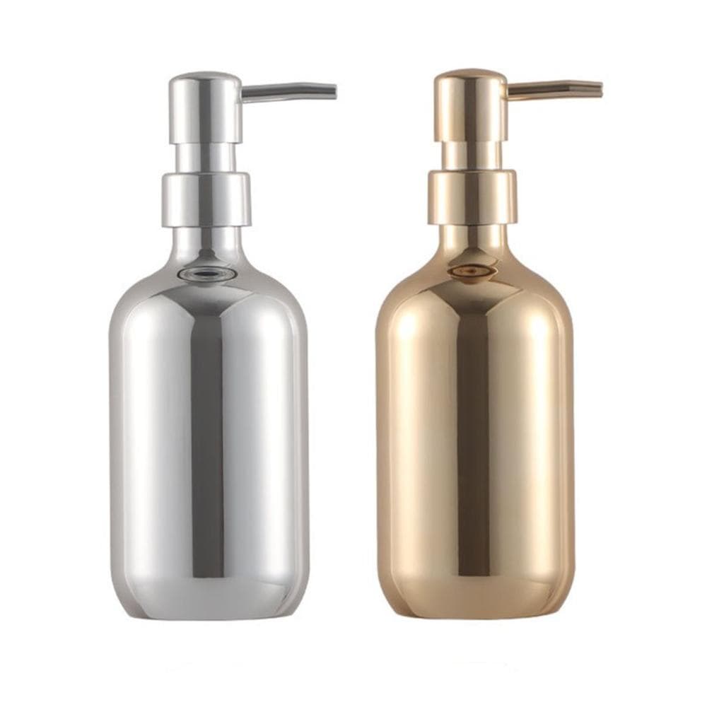 300ml/500ml PET Bomba De Shampoo Vazia Frasco Para Banheiro Refilável Sub-Contentor De Líquido Banho