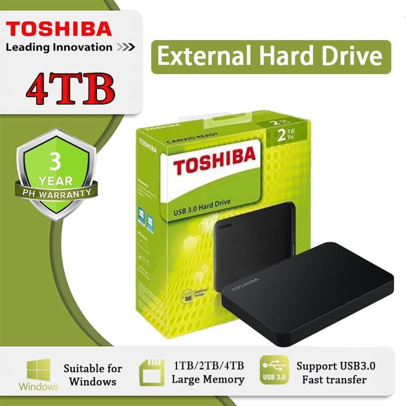 Disco Rígido Externo HD 4TB SSD 2TB 1TB USB 3.1 Tipo C Interface De Alta Qualidade