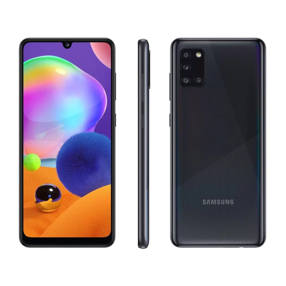 Usado: Samsung A31 128 GB Preto - Bom