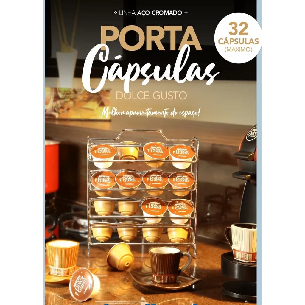 Porta P32-cápsulas Café Dolce Gusto Expresso N134 Decor
