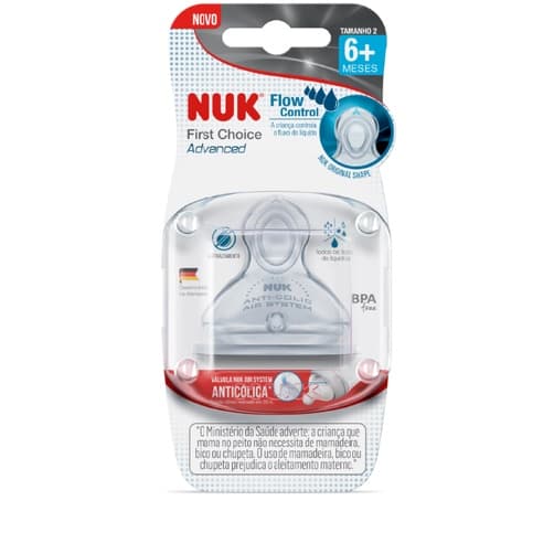 Bico Nuk Fase 2 Fc Advanced Flow Control Liquídos Engrossados