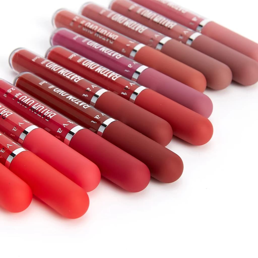 1 Unidade Batom Ovo Líquido Matte Vivai Cores Vibrantes 2.5ml