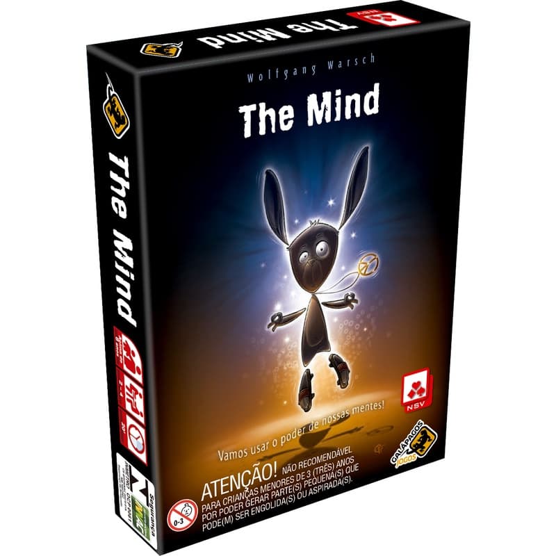 The Mind Jogo de Cartas Jogo Rápido Estratégia Para toda a Família