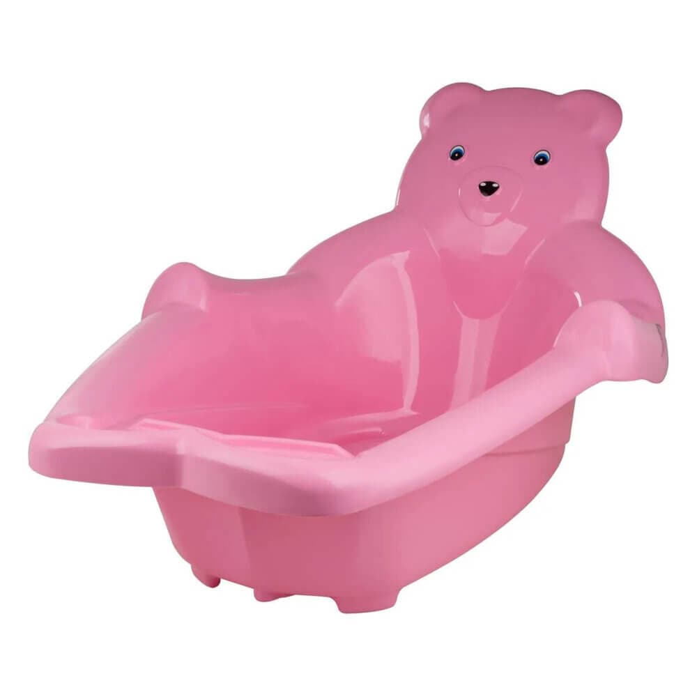 Banheira Urso Adoleta Bebê Com Capacidade De 24 Litros Rosa