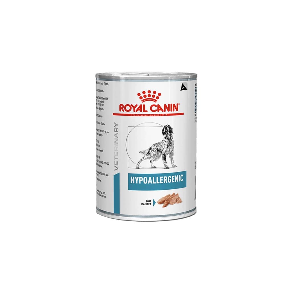 Ração Royal Canin Veterinary Lata Hypoallergenic  400g