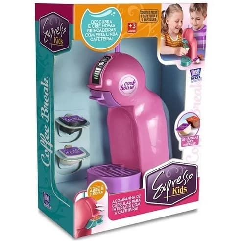 Brinquedo Infantil Cafeteira Expresso Kids Zuca Toys
