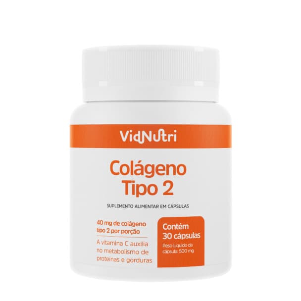 Colageno Tipo 2 II com VITAMINAS - VIDNUTRI