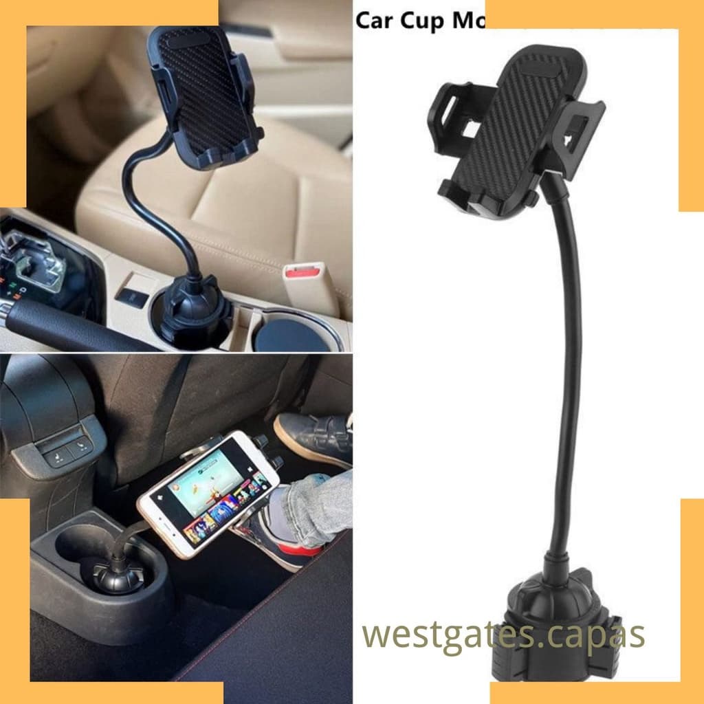 Suporte de Celular Porta Copo para Carro Smartfones/Gps/Uber/Taxi universal
