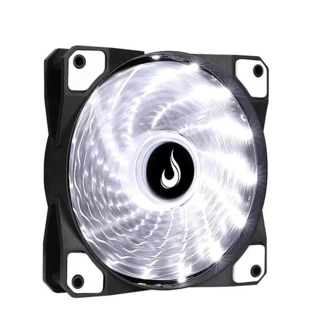 Cooler Gabinete gamer Fan Rise Mode WIND W1 120mm LED Branco - RM-WN-01-BW