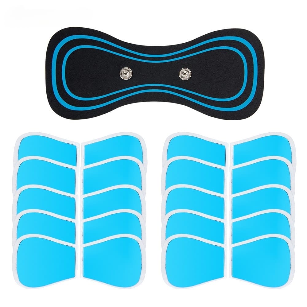 Almofadas De Gel Para EMS Massageador De Pescoço Trainer Exercitador De Quadril Substituição Do Corporal Patch Estimulador Muscular Adesivo Géis Acessórios